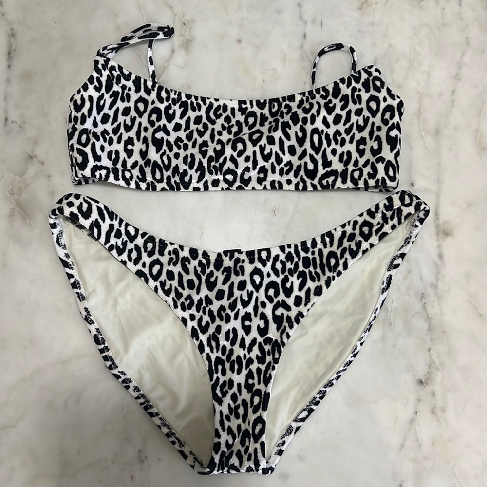 Triangle bathing suit worn 2x